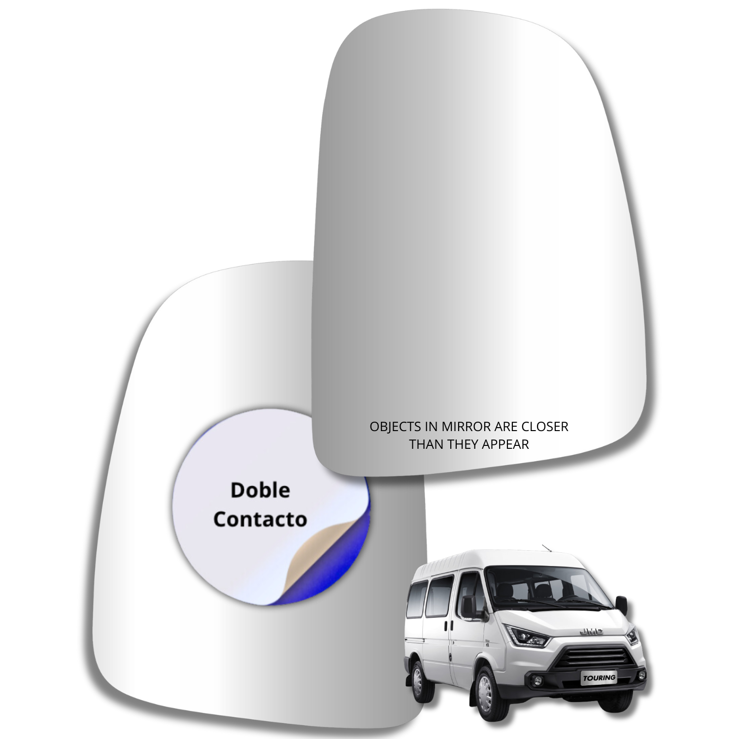 JMC Touring 2018-2023 Luneta espejo retrovisor Alternativo - Image 2