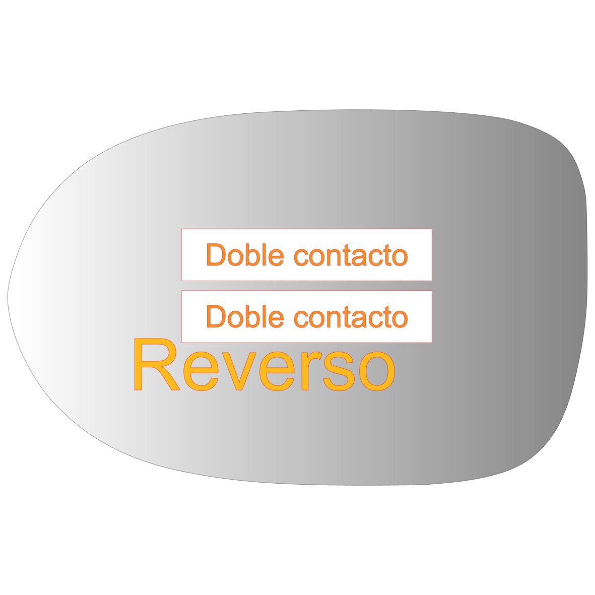 Dodge Caliber 2007-2010 Luneta espejo retrovisor Alternativo - Image 3