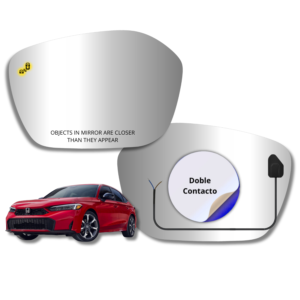 Honda Civic 2022-2025 Luneta Espejo Retrovisor Alternativo Sensor de Punto Ciego