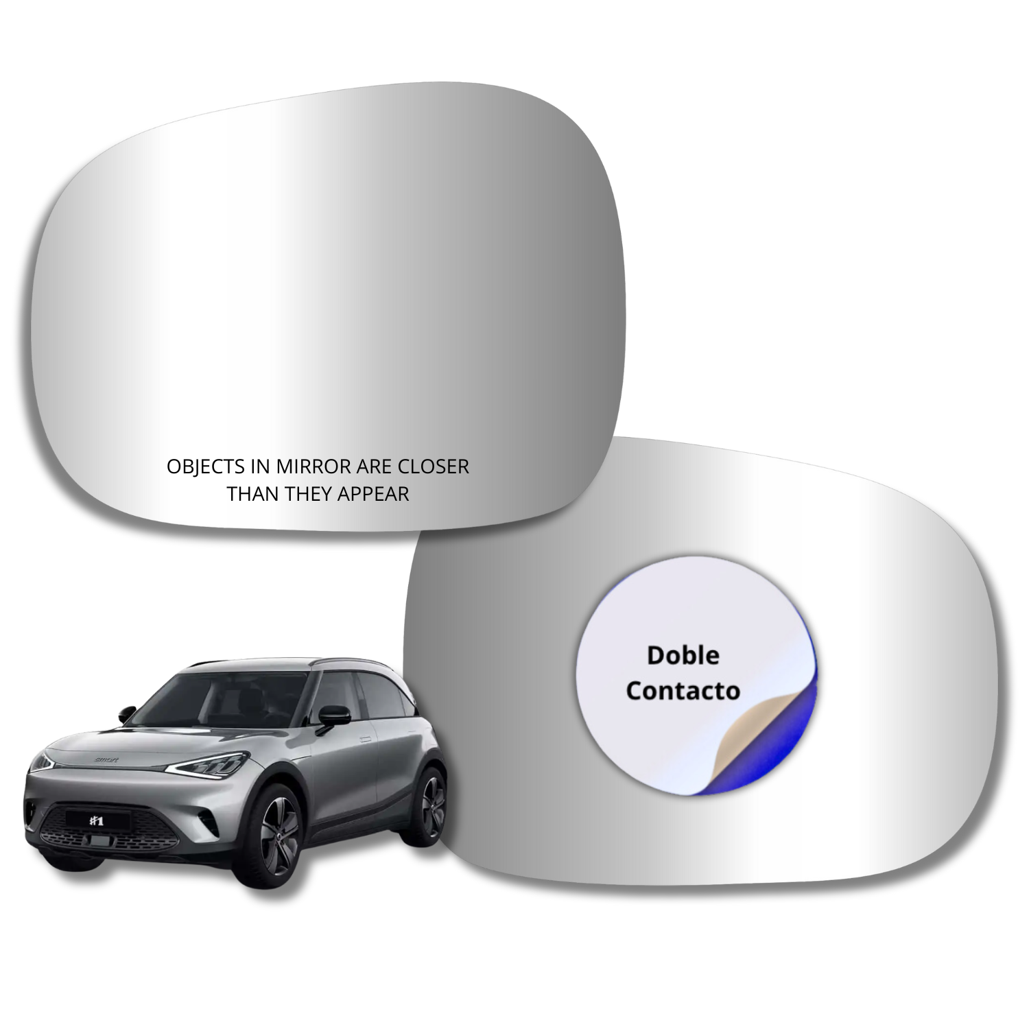 Smart 1 2024- Luneta Espejo Retrovisor Alternativo