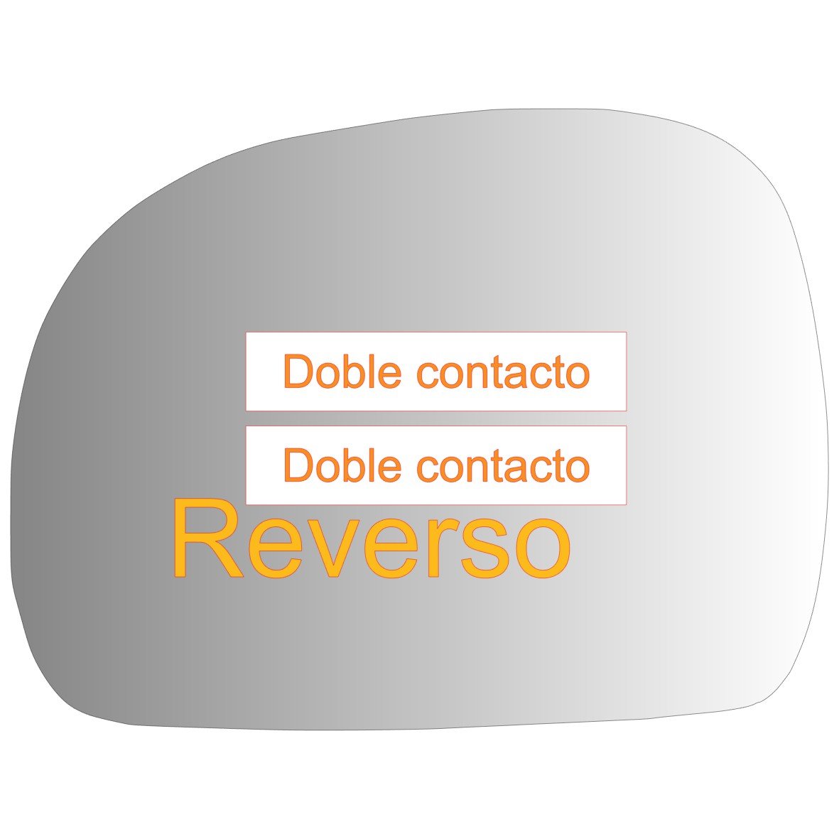 Chevrolet Apache-S10 1995-2010 Luneta espejo retrovisor Alternativo - Image 3