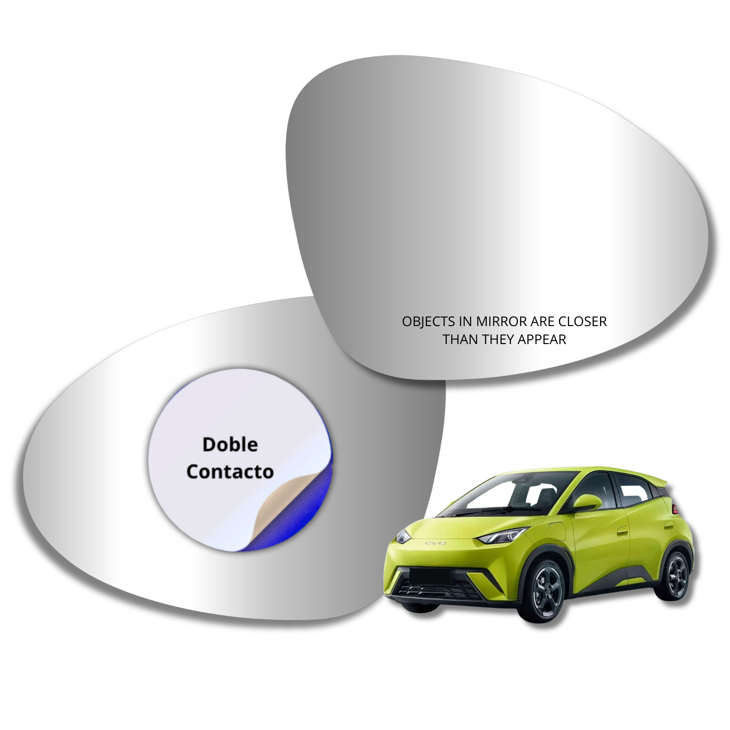 BYD Dolphin Mini 2022-2025 Luneta espejo retrovisor Alternativo - Image 2