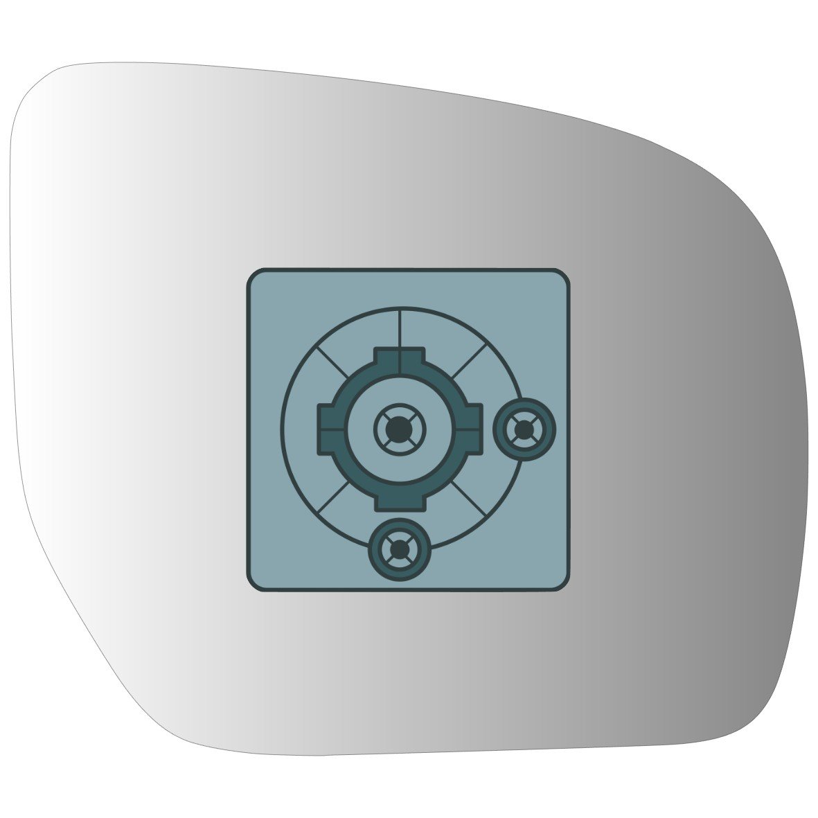 Subaru Impreza 2008-2011 Luneta espejo retrovisor Alternativo - Image 4