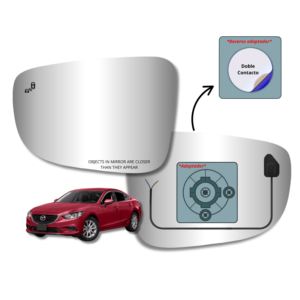 Mazda 6 2015-2023 Luneta espejo retrovisor Alternativo