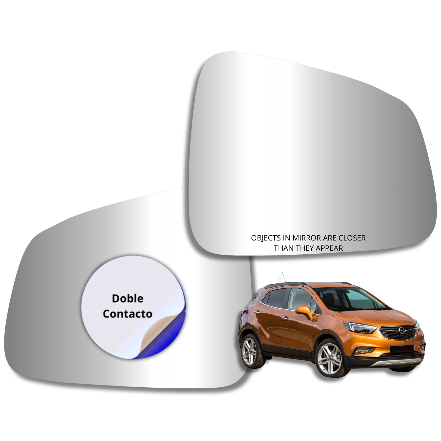 Opel Mokka 2013-2020 Luneta espejo retrovisor Alternativo - Image 2