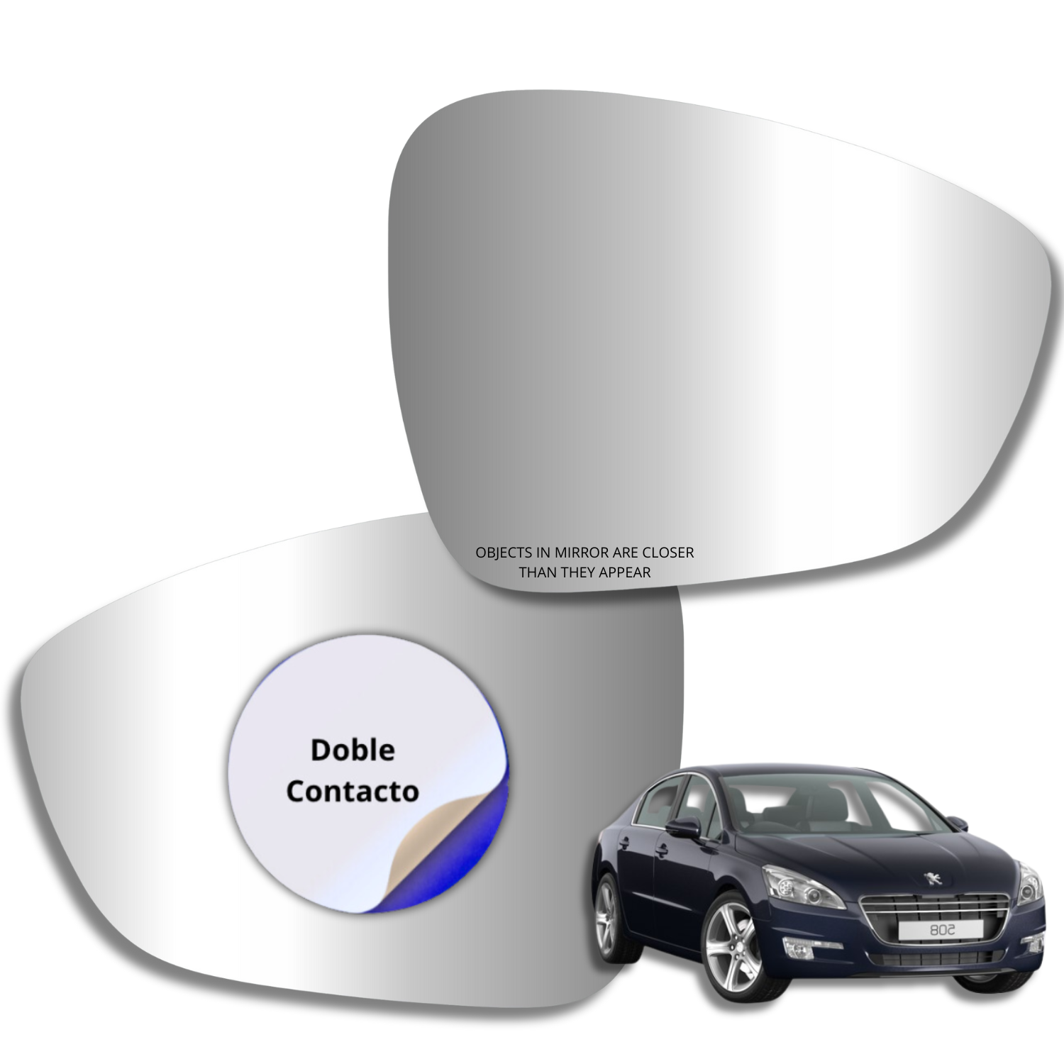 Peugeot 508 2010-2016 Luneta espejo retrovisor Alternativo - Image 3