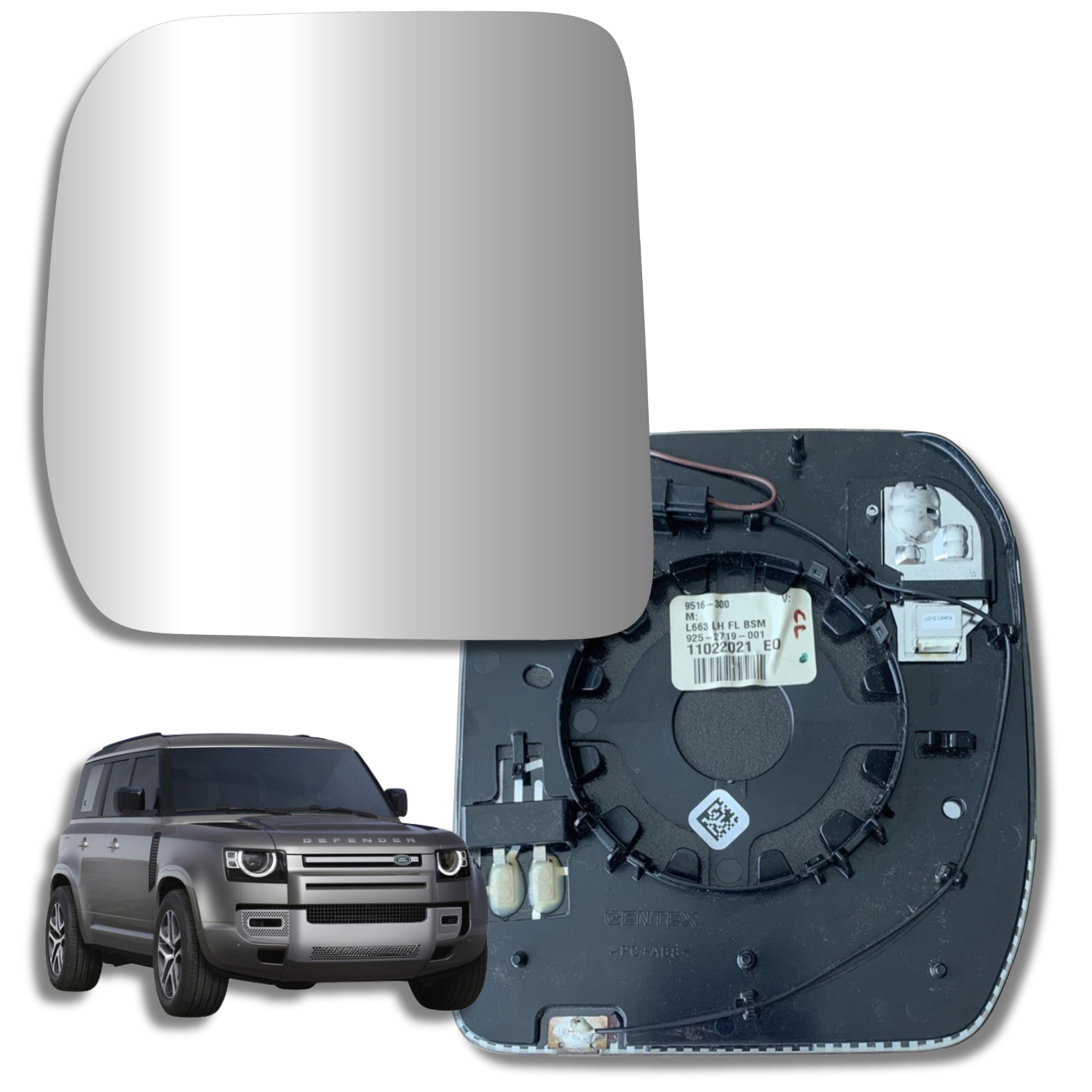 Range Rover Defender 2019- Luneta espejo retrovisor Original