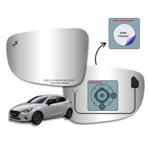 Mazda 2 2015-2018 Luneta espejo retrovisor Alternativo