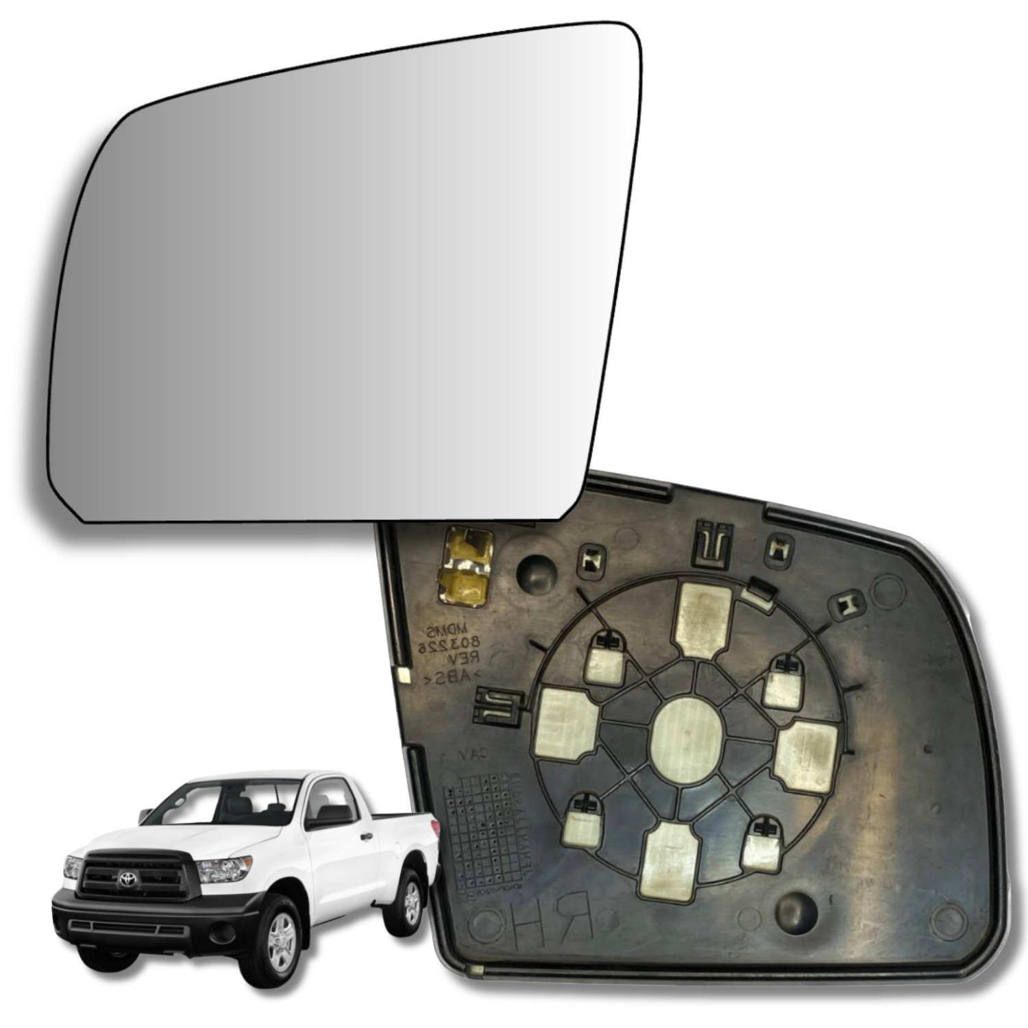 Toyota Tundra 2007-2013 Luneta espejo retrovisor Original - Image 4