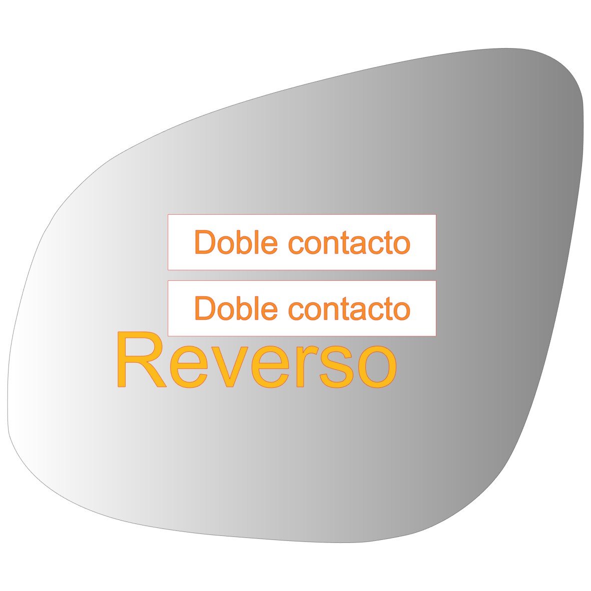 Renault Kangoo 2012-2022 Luneta espejo retrovisor Alternativo - Image 3