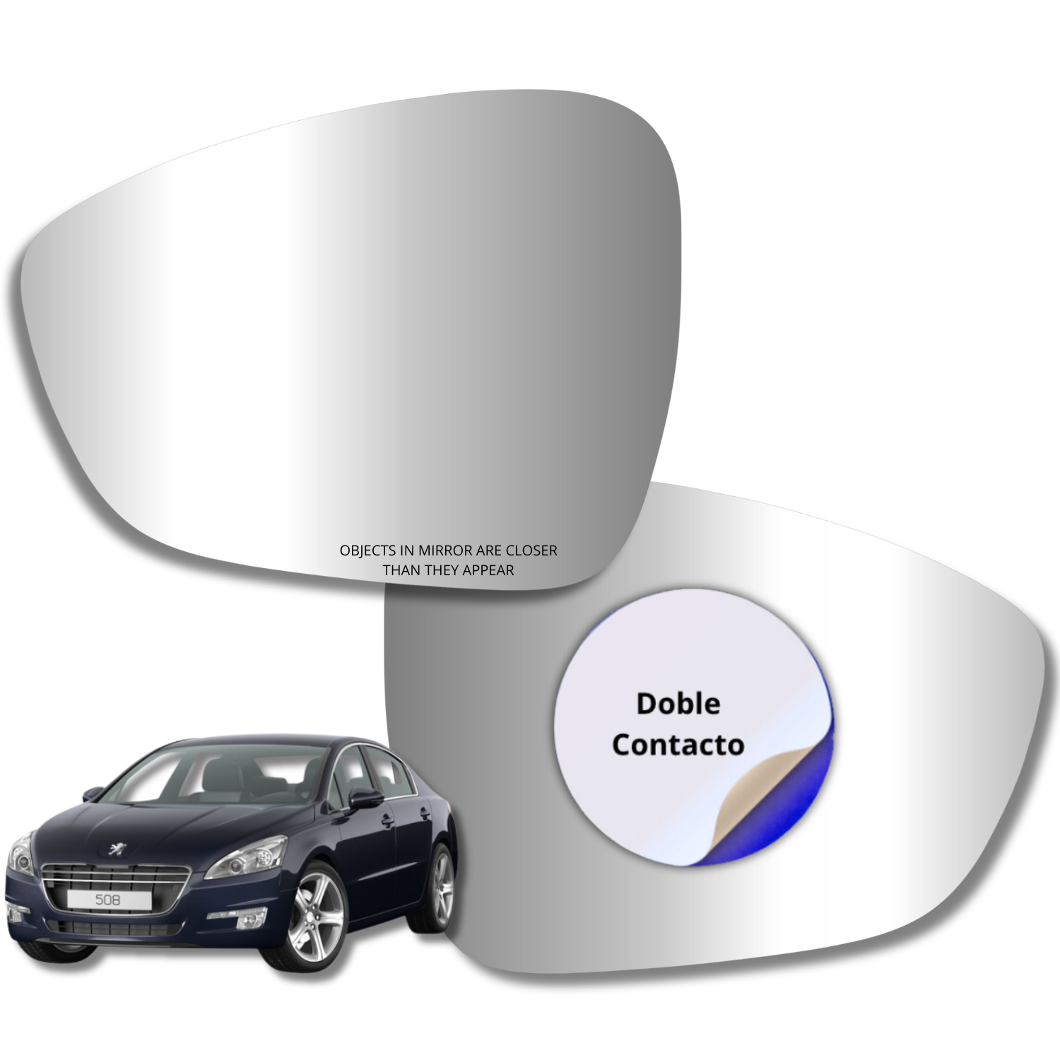 Peugeot 508 2010-2016 Luneta espejo retrovisor Alternativo - Image 4
