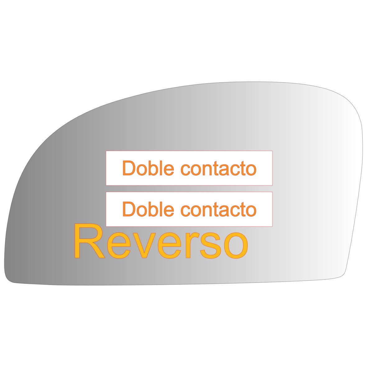 Hyundai Getz 2002-2011 Luneta espejo retrovisor Alternativo - Image 3