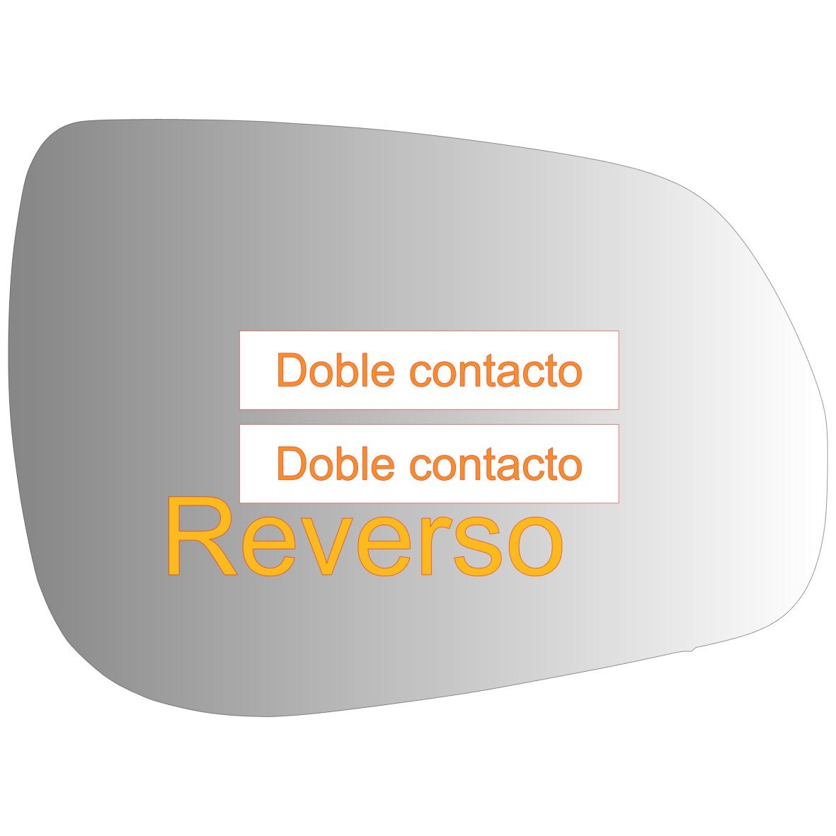 Great Wall Voleex C30 2010-2017 Luneta espejo retrovisor Alternativo - Image 4