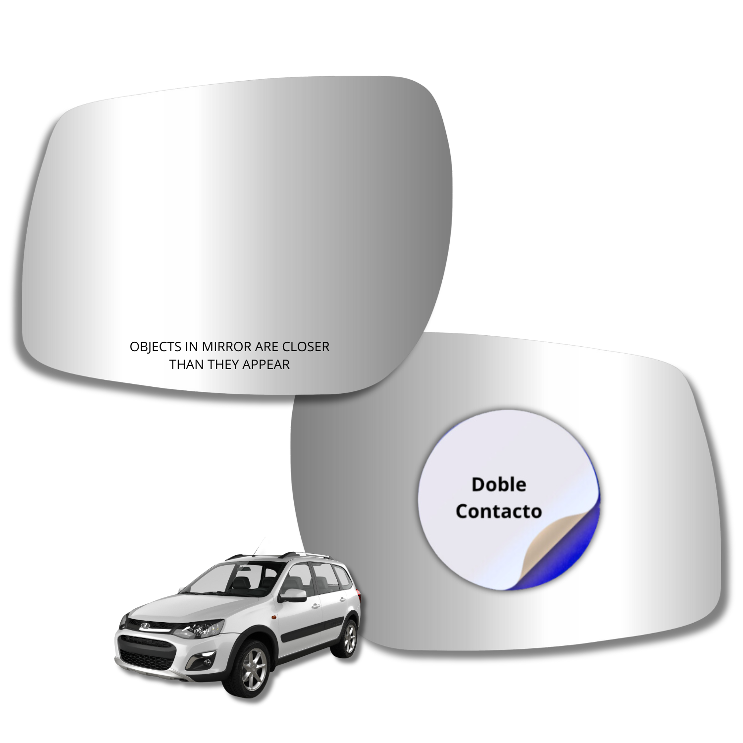 Lada Kalina 2014-2023 Luneta espejo retrovisor Alternativo