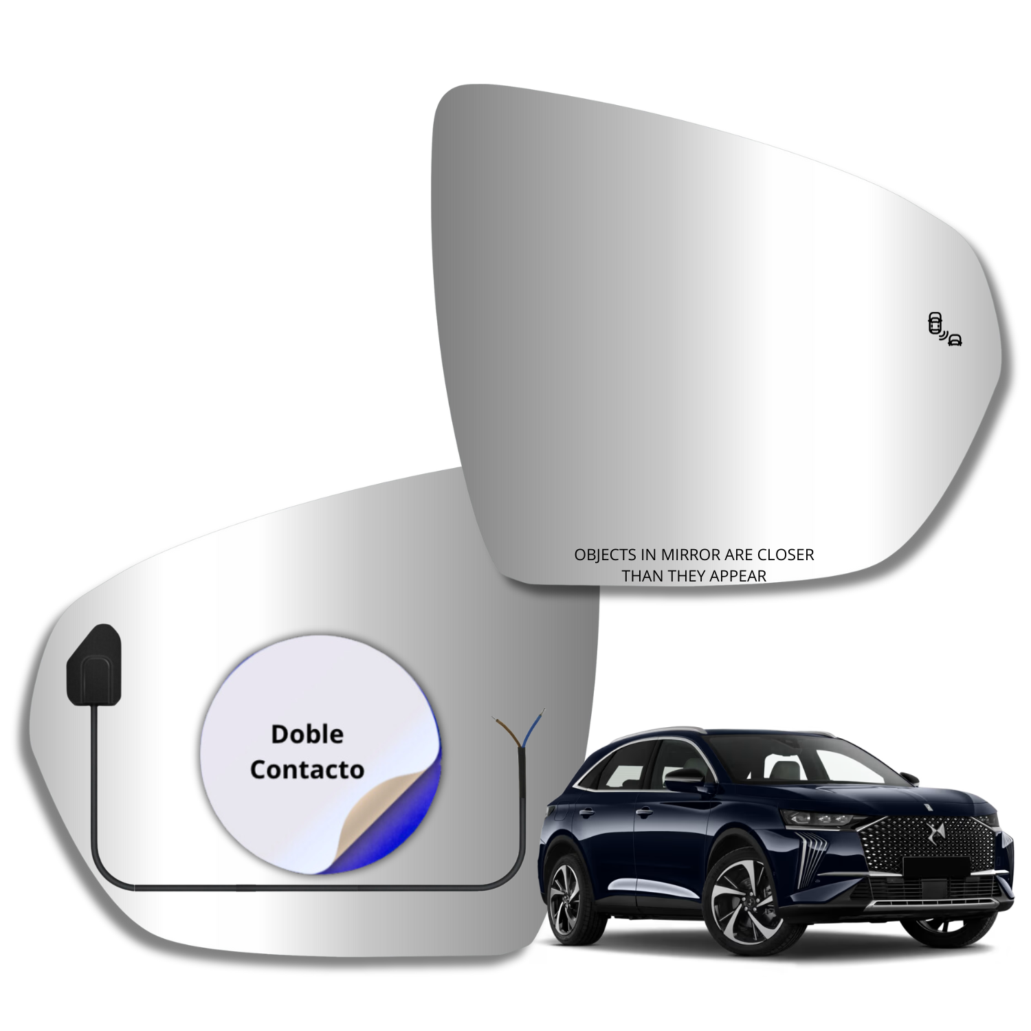 Citroen DS7 2021-2025 Luneta Espejo Retrovisor con sensor - Image 2