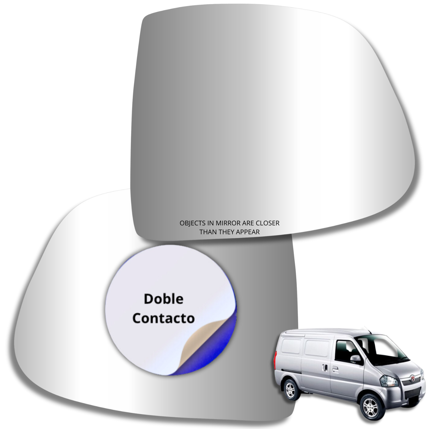 Baic Plus 2018-2022 Luneta espejo retrovisor Alternativo - Image 2