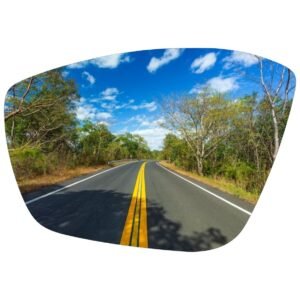 Peugeot 207 2014-2022 Luneta Espejo Retrovisor sin sensor