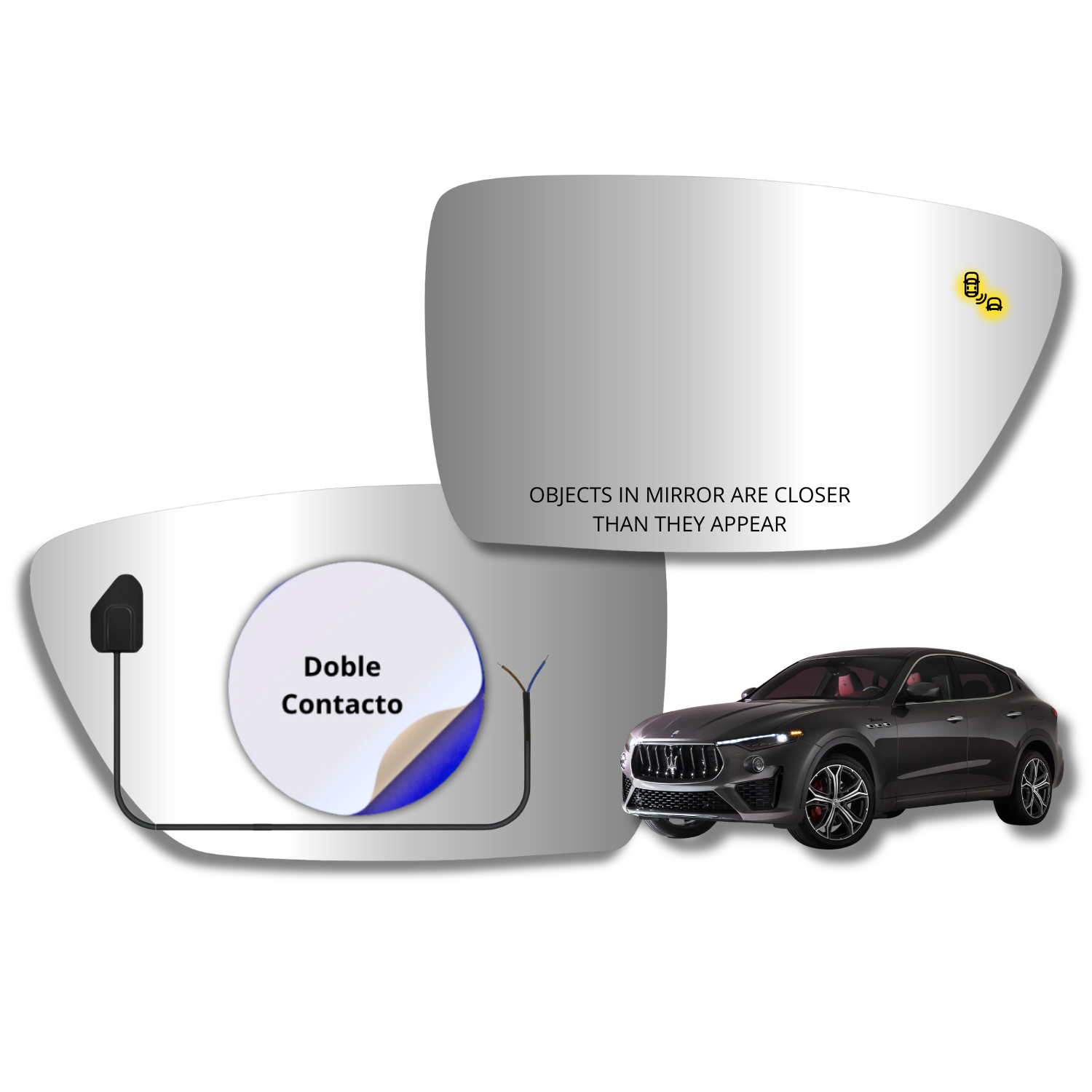 Maserati Levante 2020- Espejo Alternativo con Sensor de Punto Ciego - Image 2