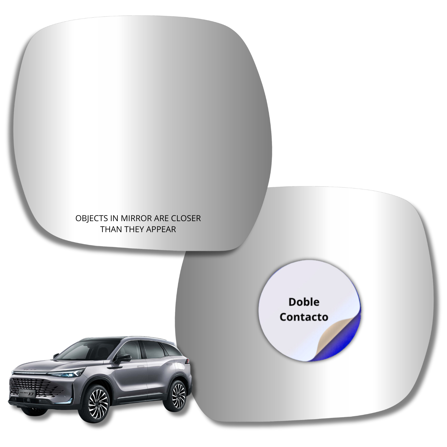 Baic X7 2023- Luneta Espejo Retrovisor Alternativo