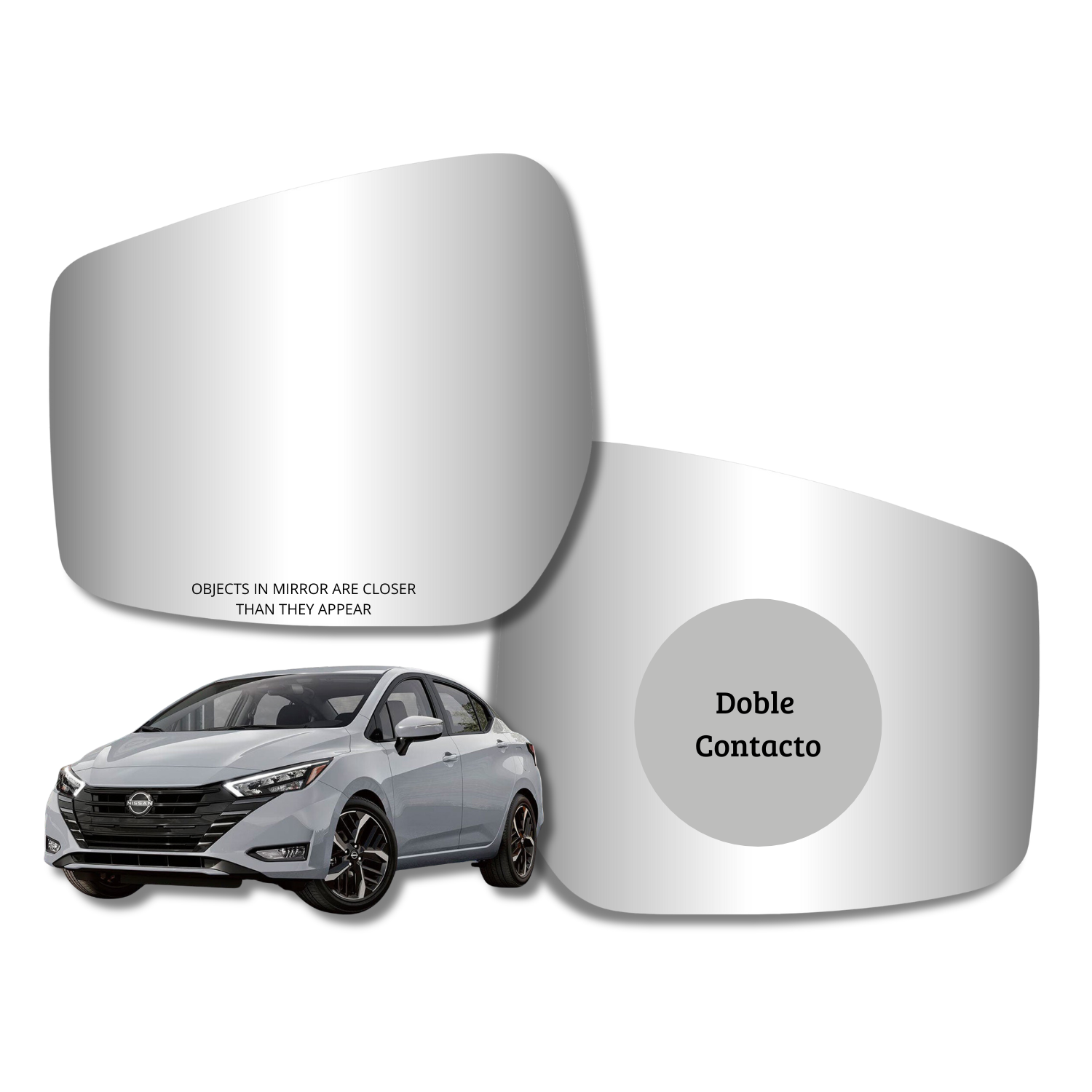 Nissan New Versa 2020-2024 Alternativo Luneta espejo retrovisor - Image 4