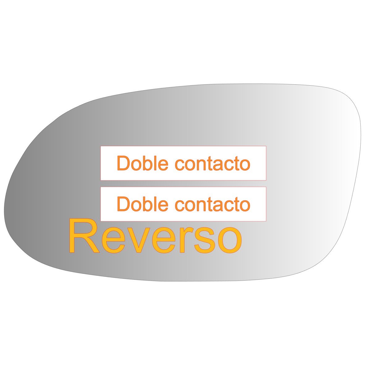 Mercedes Benz Clase A CLK 1996-2004 Luneta espejo retrovisor Alternativo - Image 3