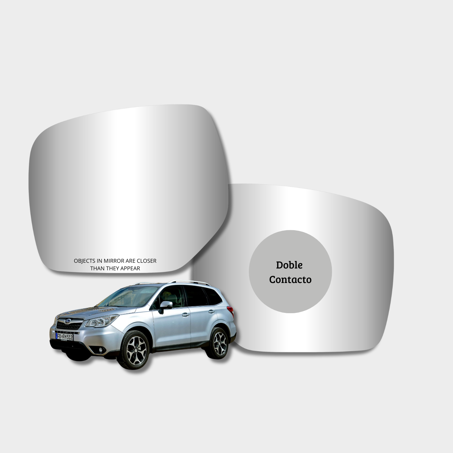 Subaru Forester 2012-2016 Luneta espejo retrovisor Alternativo