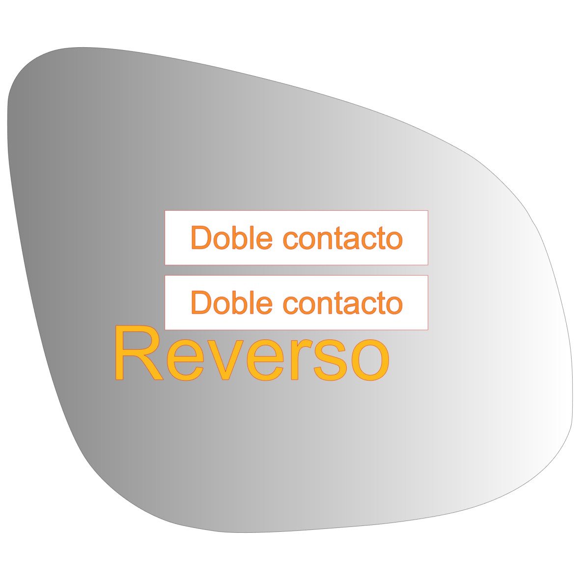 Renault Kangoo 2012-2022 Luneta espejo retrovisor Alternativo - Image 4