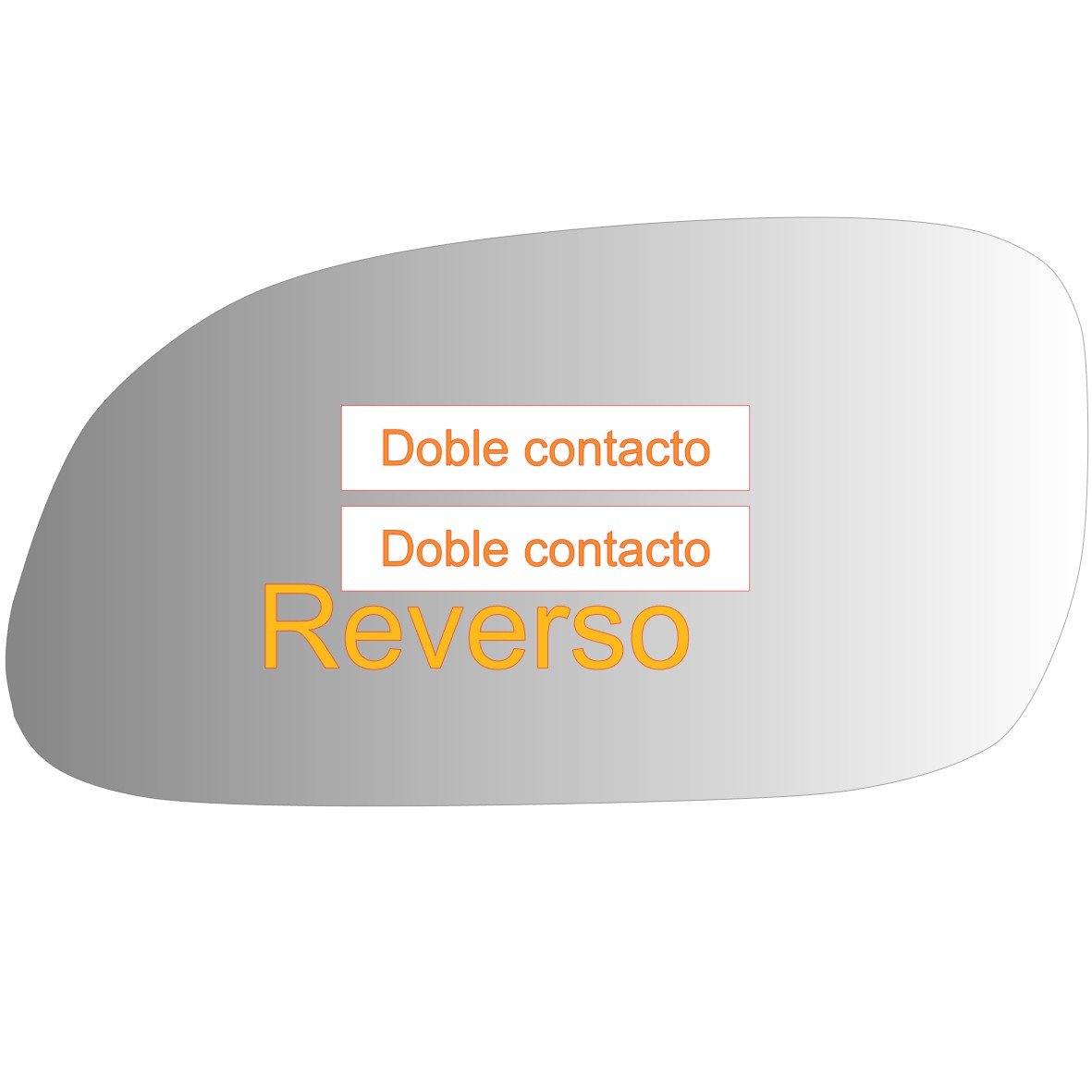 Hyundai Accent Prime 1995-2004 Luneta espejo retrovisor Alternativo - Image 3