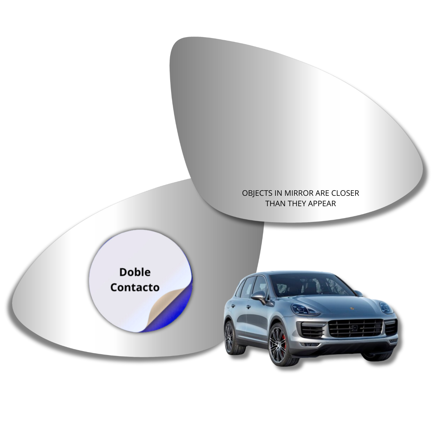 Porsche Cayenne 2010-2018 Luneta espejo retrovisor Alternativo - Image 4