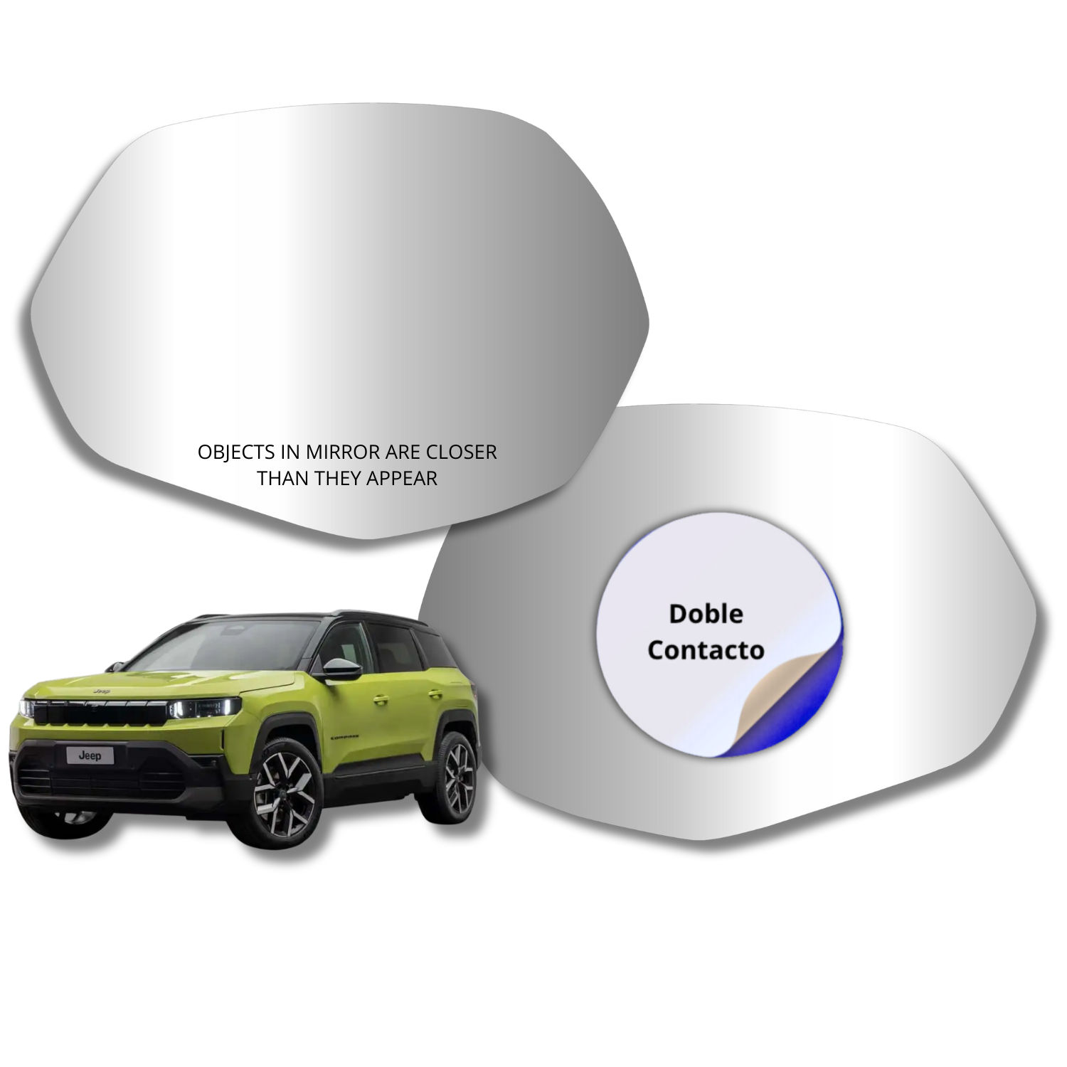 Jeep Compass 2025- Luneta Espejo Retrovisor Alternativo