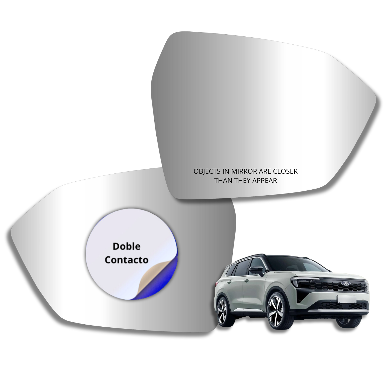 Ford territory 2023-2025 Luneta Espejo Retrovisor sin sensor - Image 2