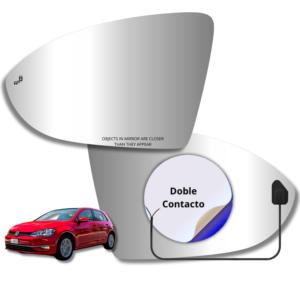 Volkswagen Golf VII 2014-2022 Luneta espejo retrovisor Alternativo