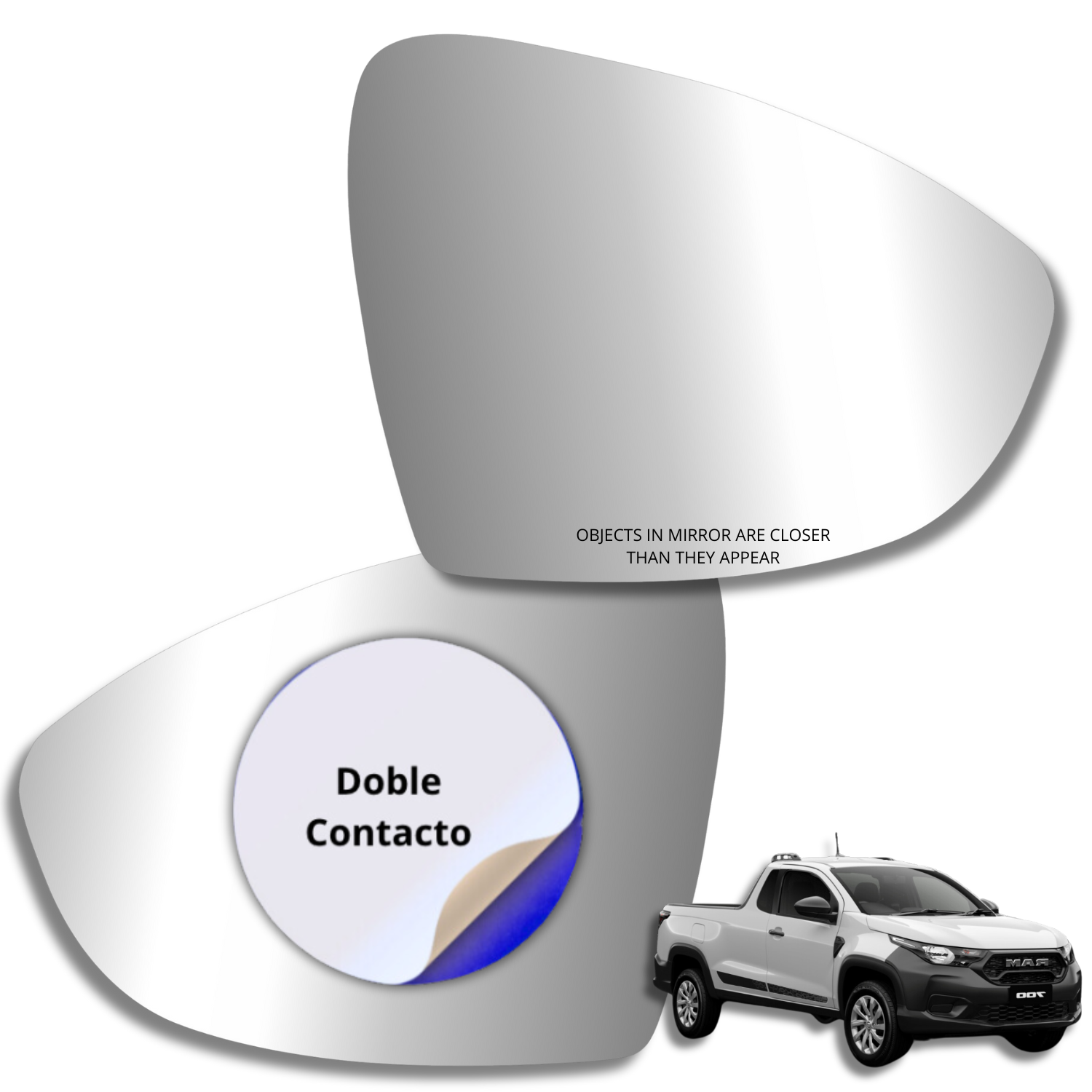 Ram 700 2017-2023 Luneta espejo retrovisor Alternativo - Image 2