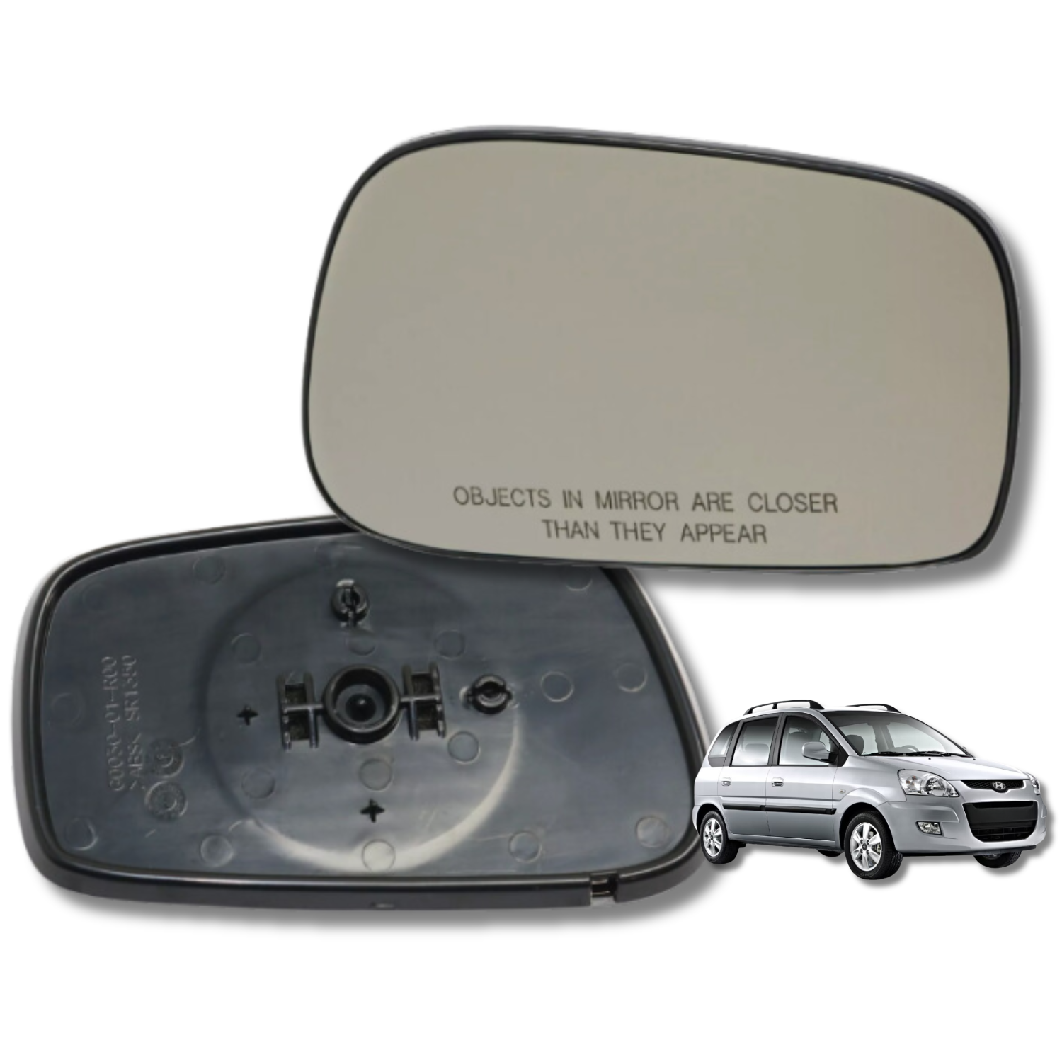 Hyundai Matrix 2001-2007 Luneta espejo retrovisor Original