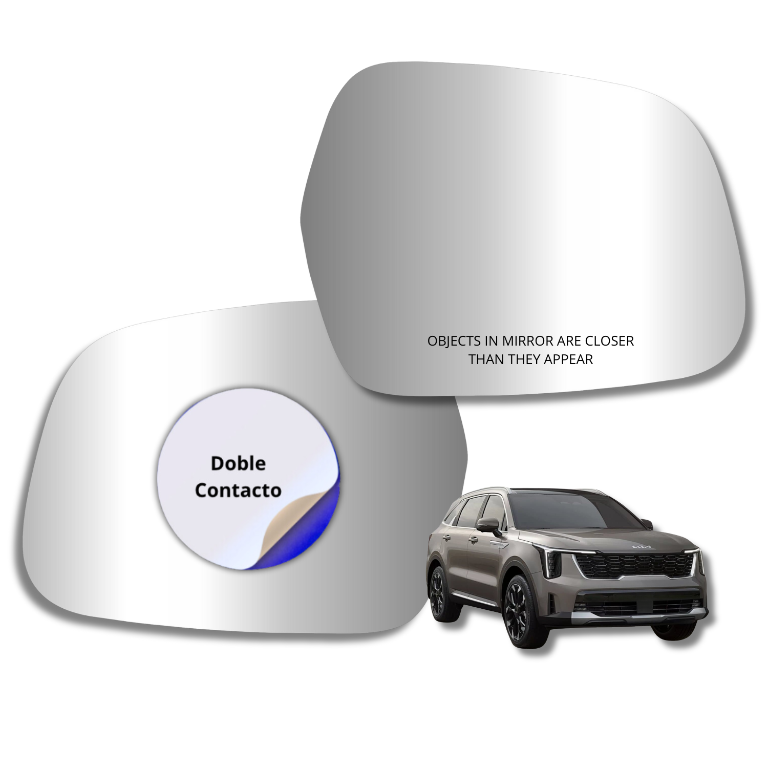 Kia Sorento 2023-2025 Luneta Espejo Retrovisor sin sensor - Image 2