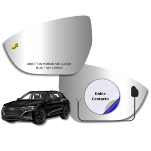 Audi Q8 E-Tron 2022-2026 Espejo Alternativo con Sensor de Punto Ciego