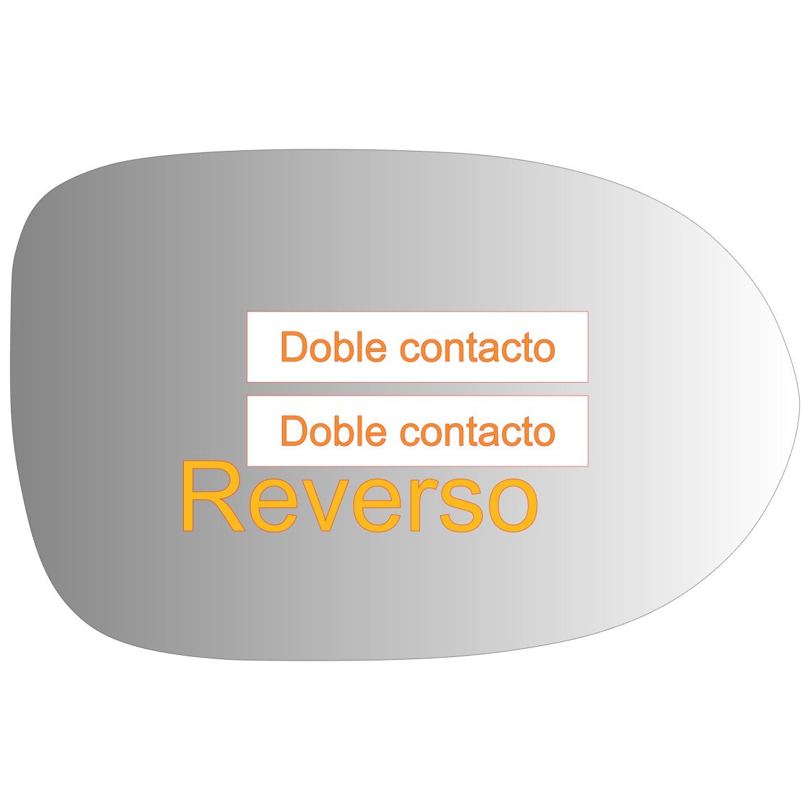 Dodge Caliber 2007-2010 Luneta espejo retrovisor Alternativo - Image 4