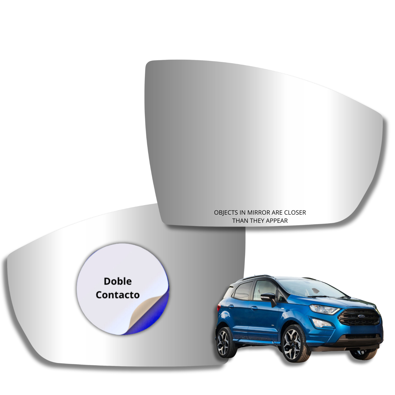 Ford Ecosport 2013-2020 Luneta espejo retrovisor Alternativo - Image 4