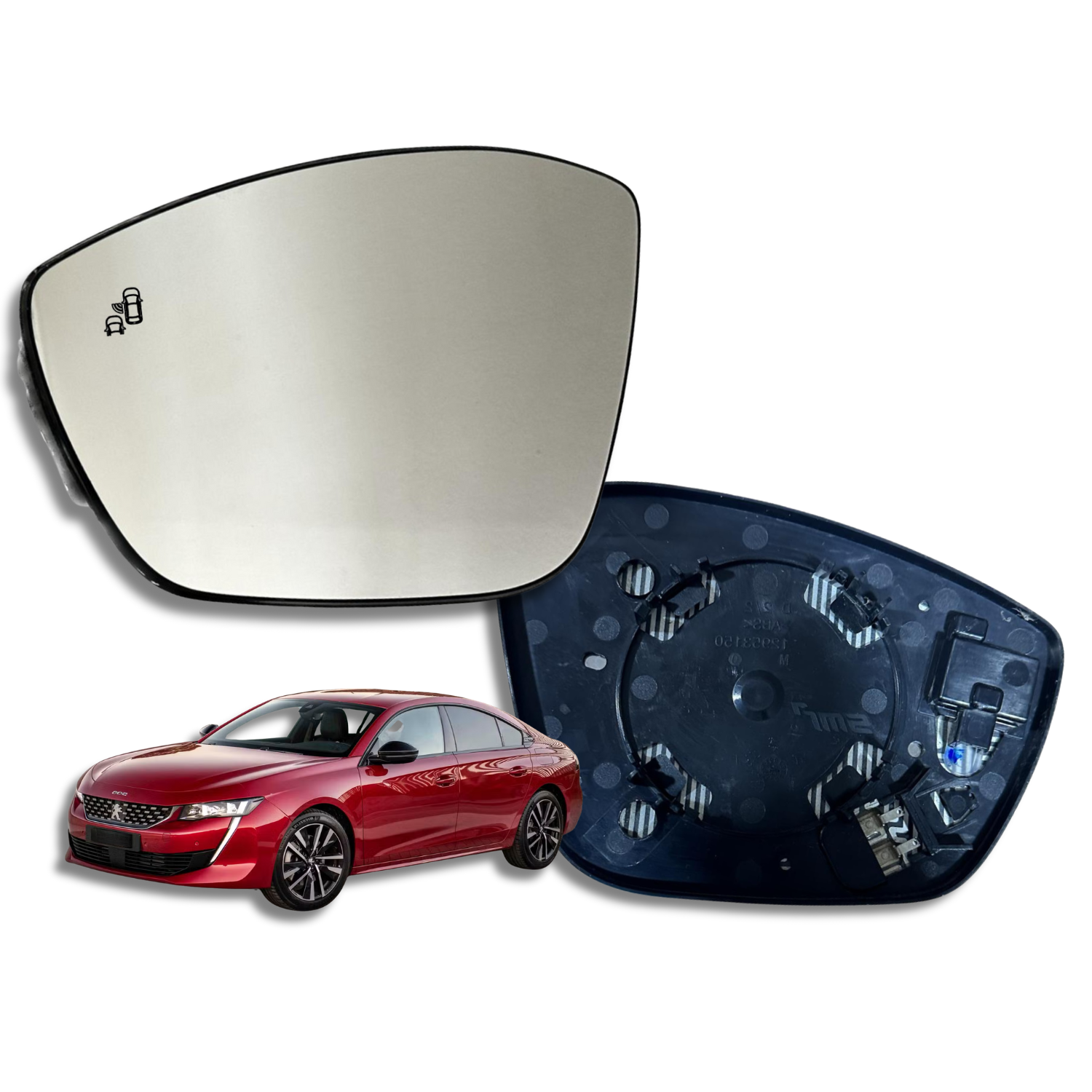 Peugeot 508 2018-2025 Luneta espejo retrovisor Original - Image 2