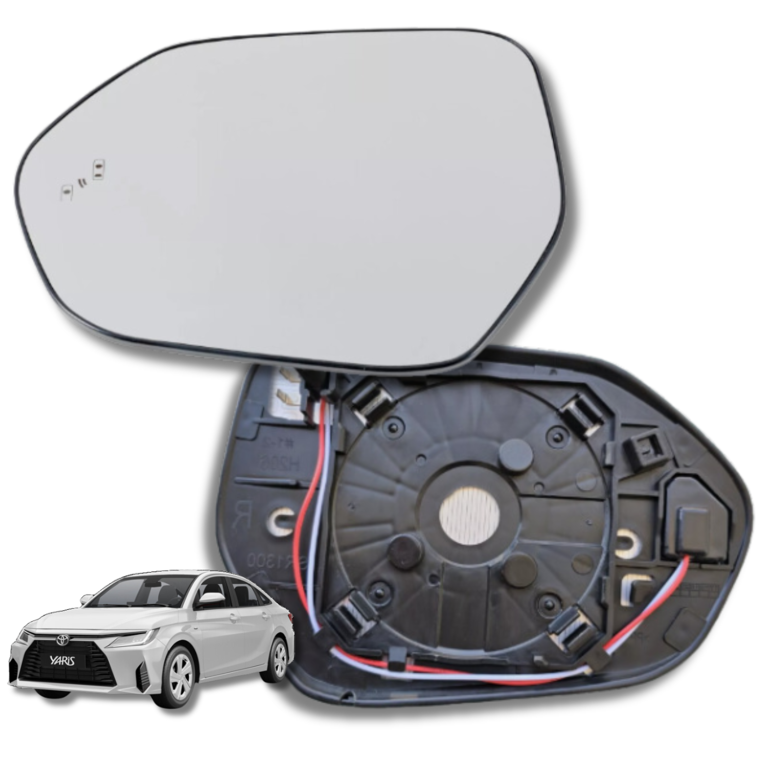 Toyota Yaris 2023-2025 Espejo Original con Sensor