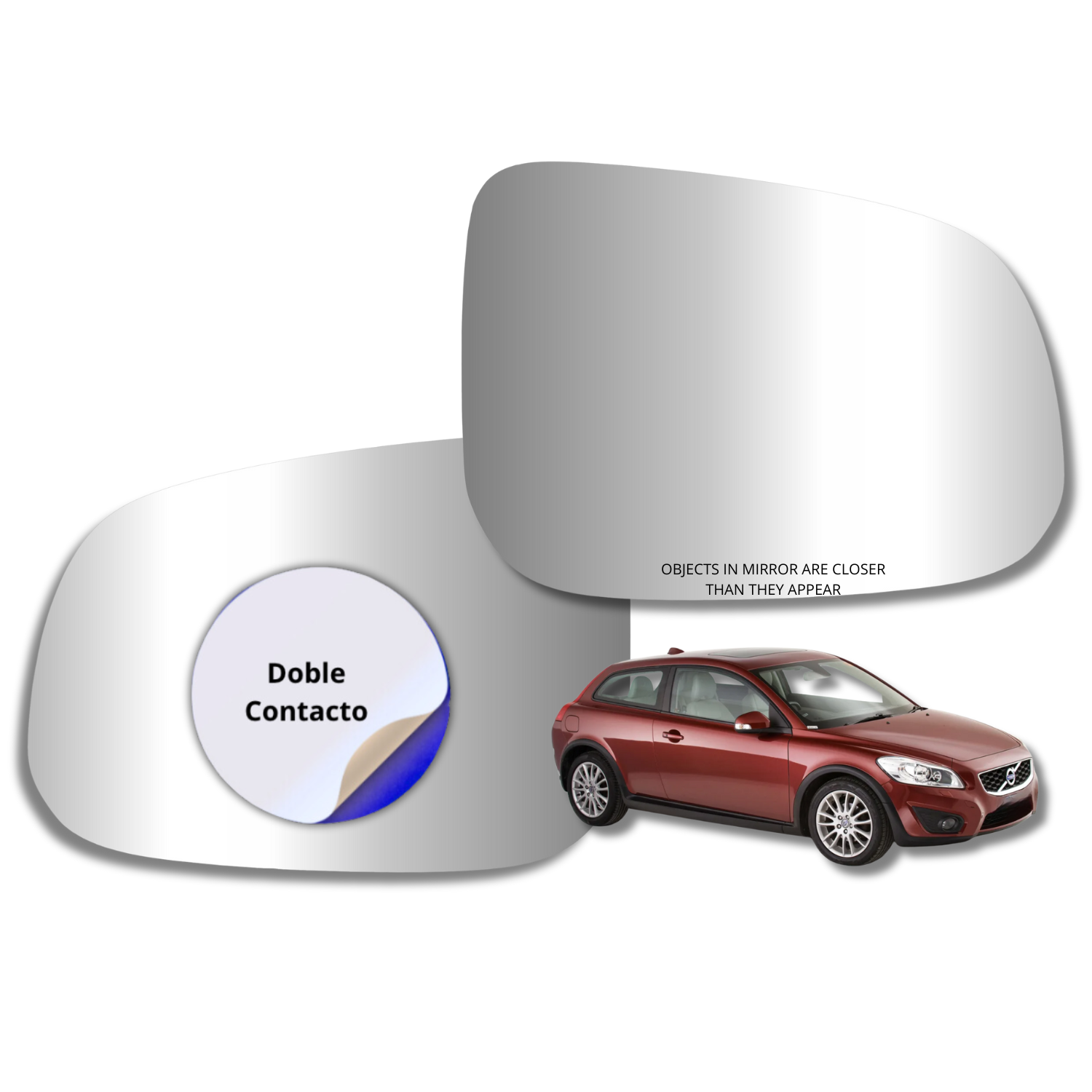 Volvo C30 2012-2022 Luneta espejo retrovisor Alternativo - Image 2