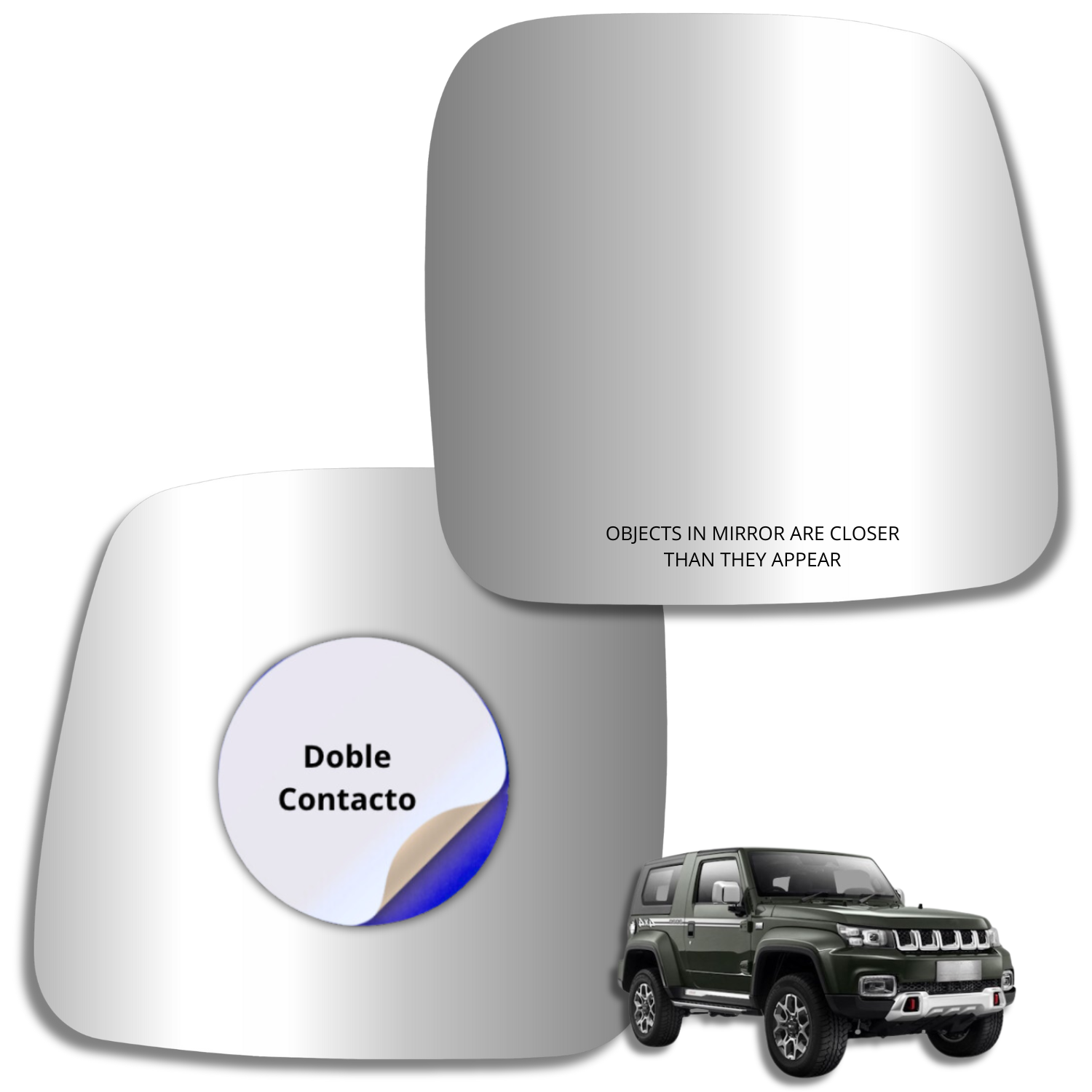 Baic BJ40 2023- Luneta espejo retrovisor Alternativo - Image 2