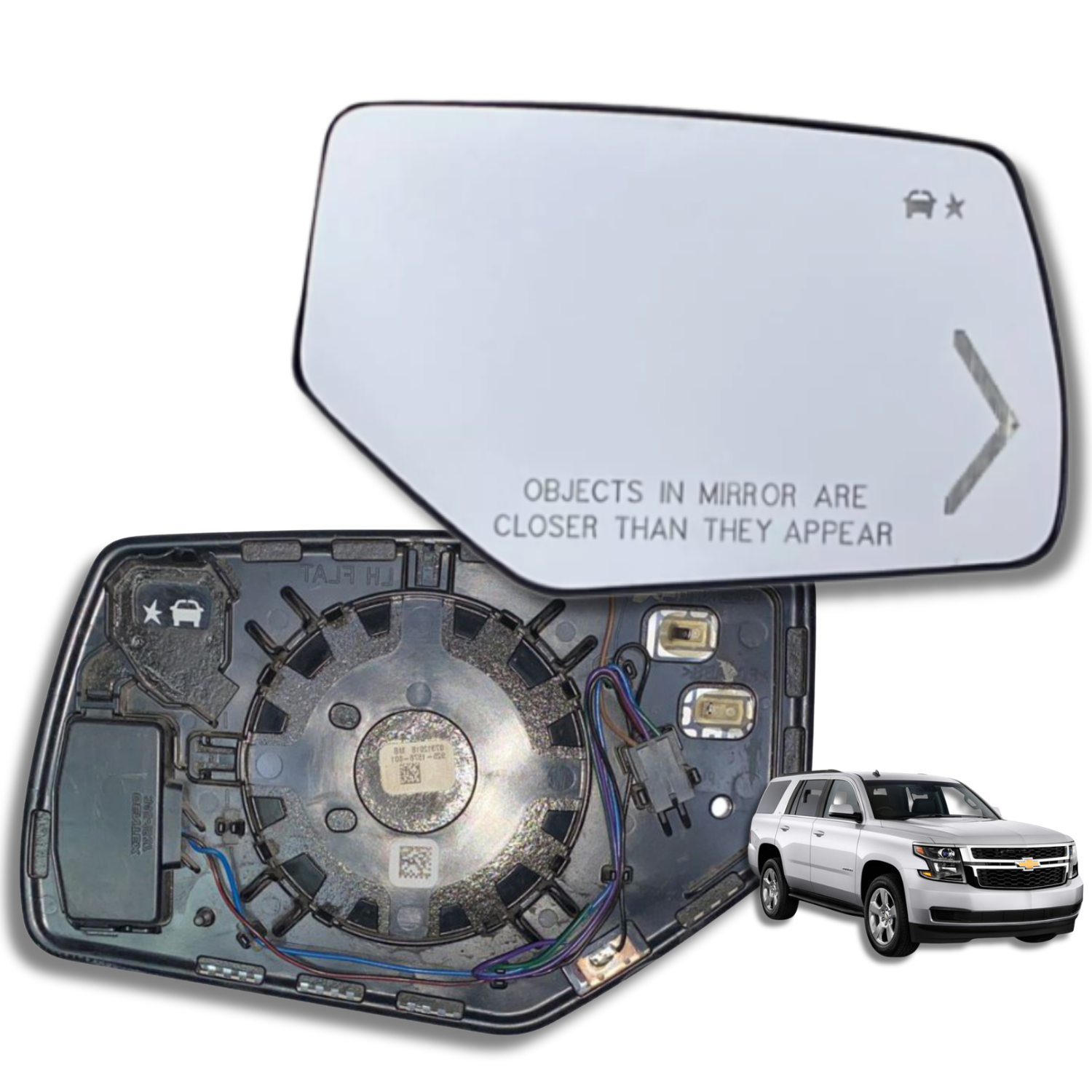 Chevrolet Tahoe 2015-2020 Luneta espejo retrovisor Original - Image 2