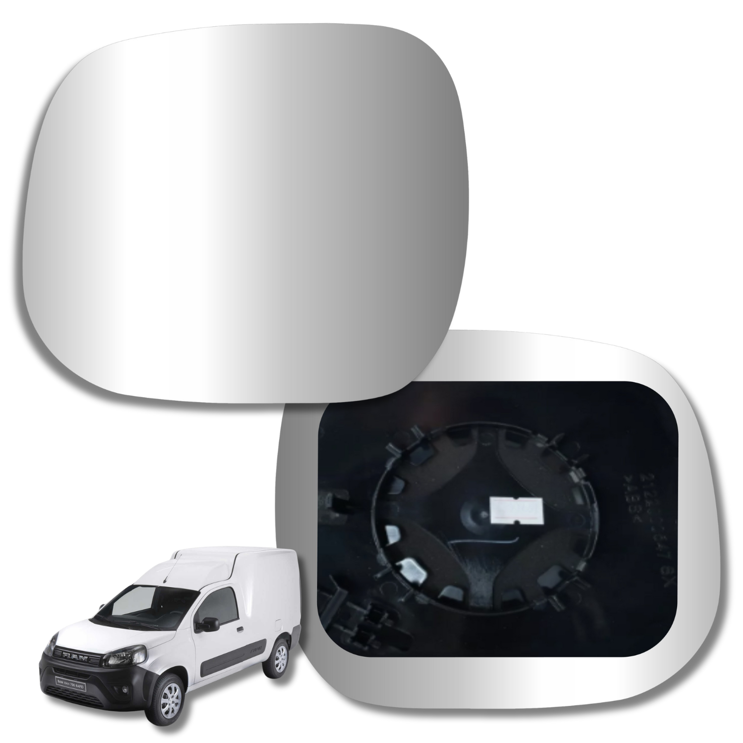Ram V700 Rapid 2019-2023 Luneta espejo retrovisor Original