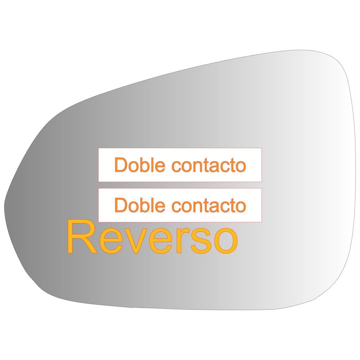 Lexus NX 2017-2022 Luneta espejo retrovisor Alternativo - Image 3