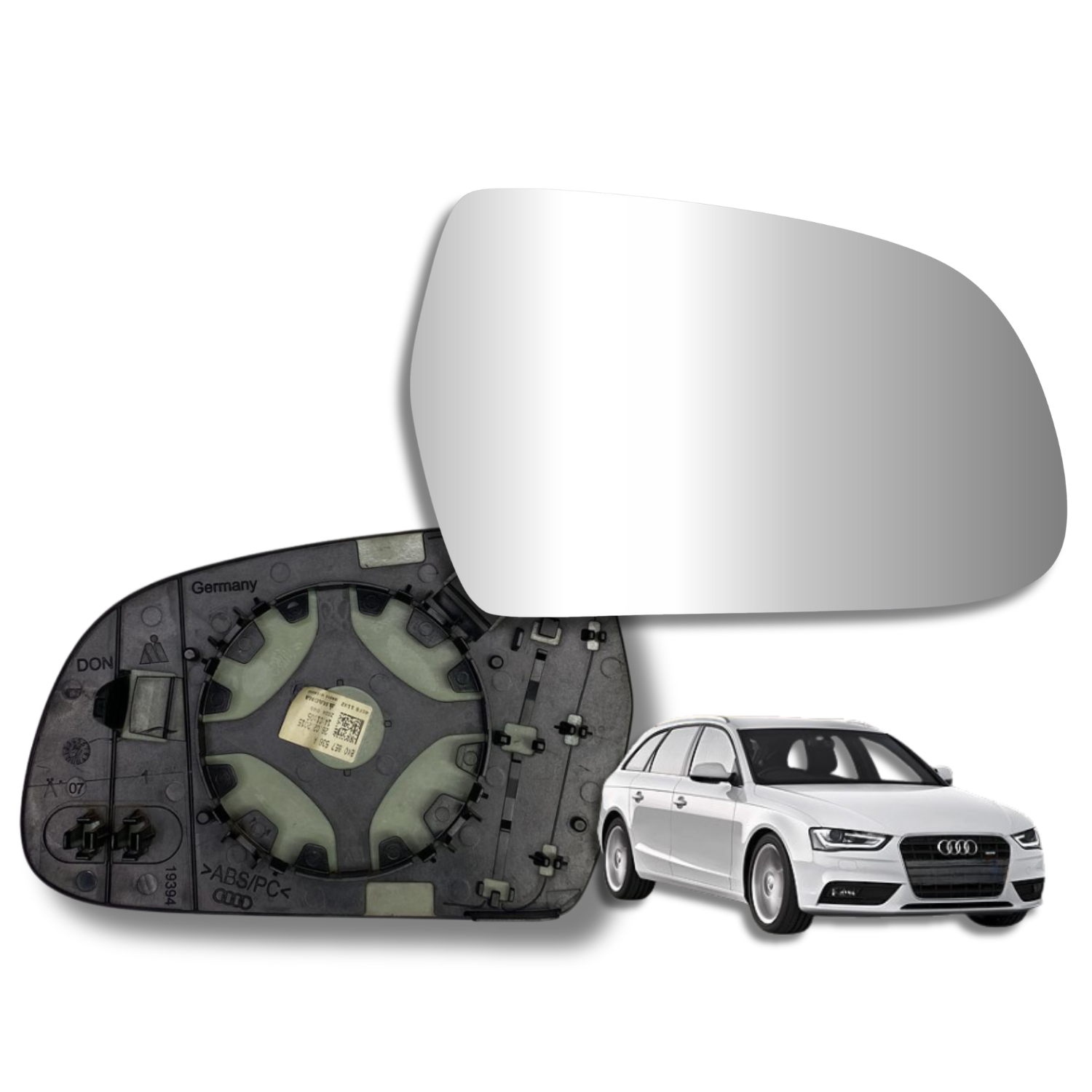 Audi A4 2009-2015 Luneta espejo retrovisor Original - Image 2