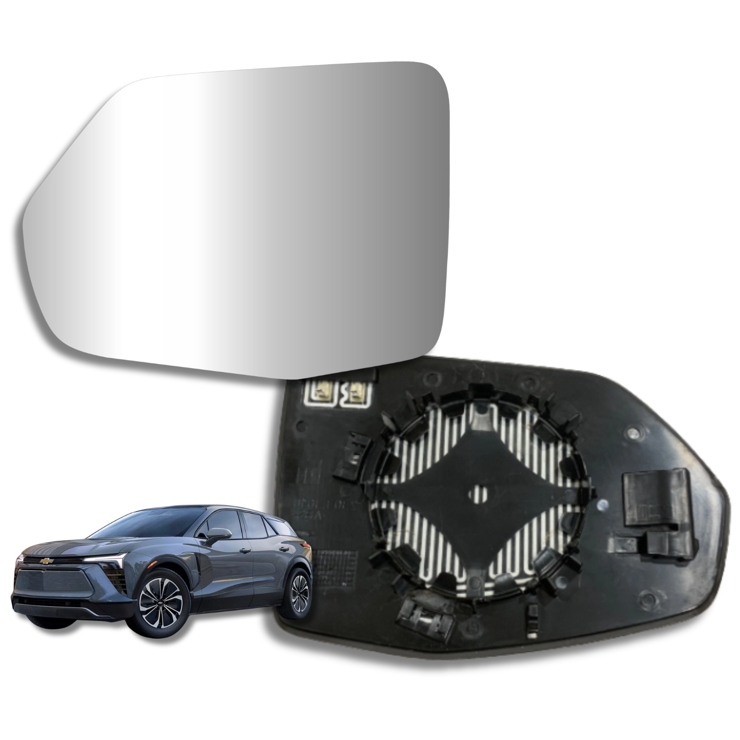 Chevrolet Blazer EV 2023-2024 Luneta Espejo Retrovisor Sin sensor