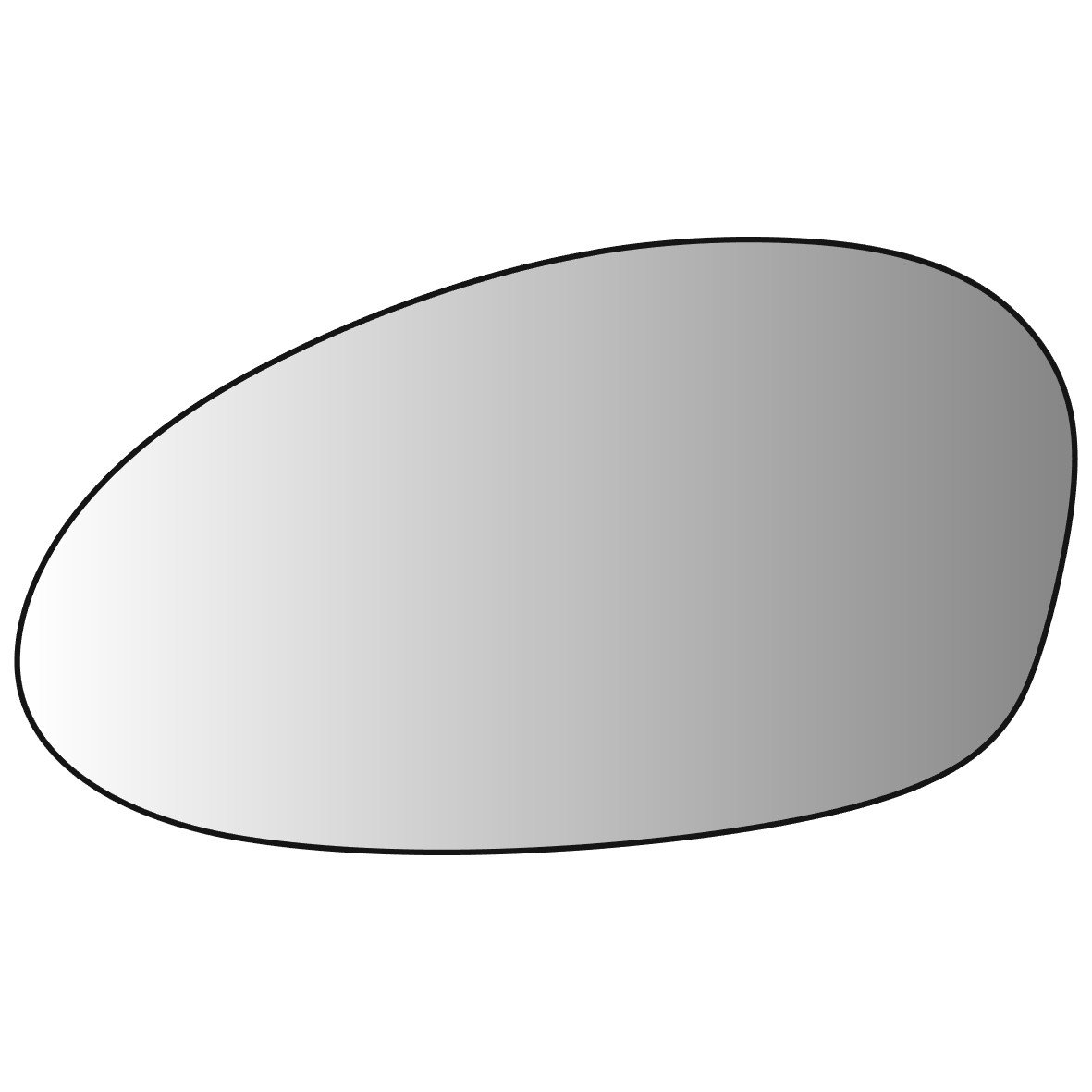 BMW Serie 1 2004-2009 Luneta espejo retrovisor Original