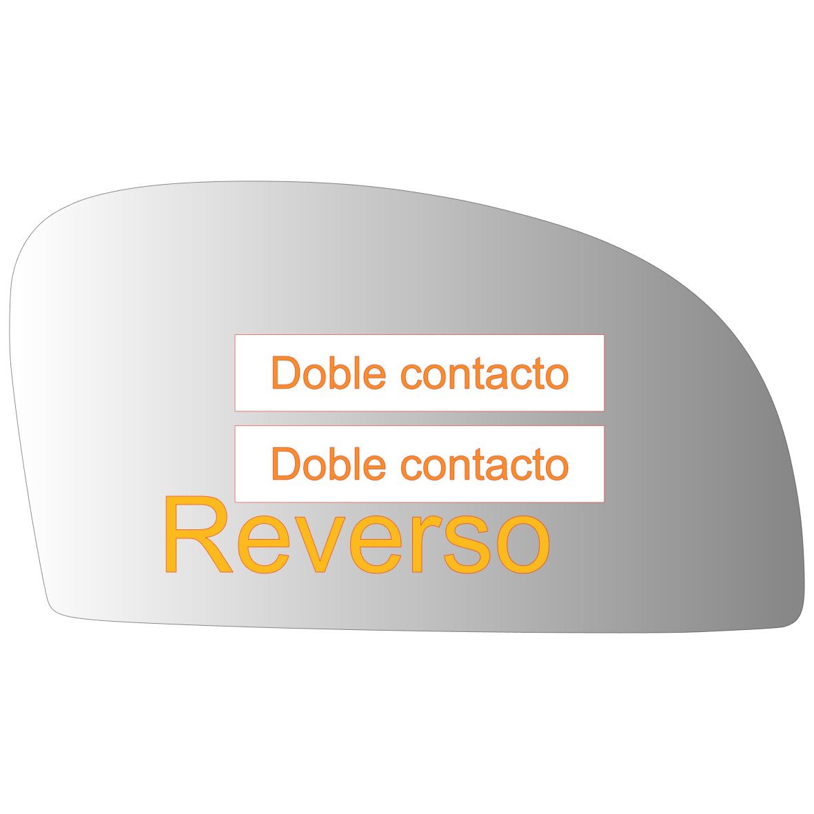 Hyundai Getz 2002-2011 Luneta espejo retrovisor Alternativo - Image 4