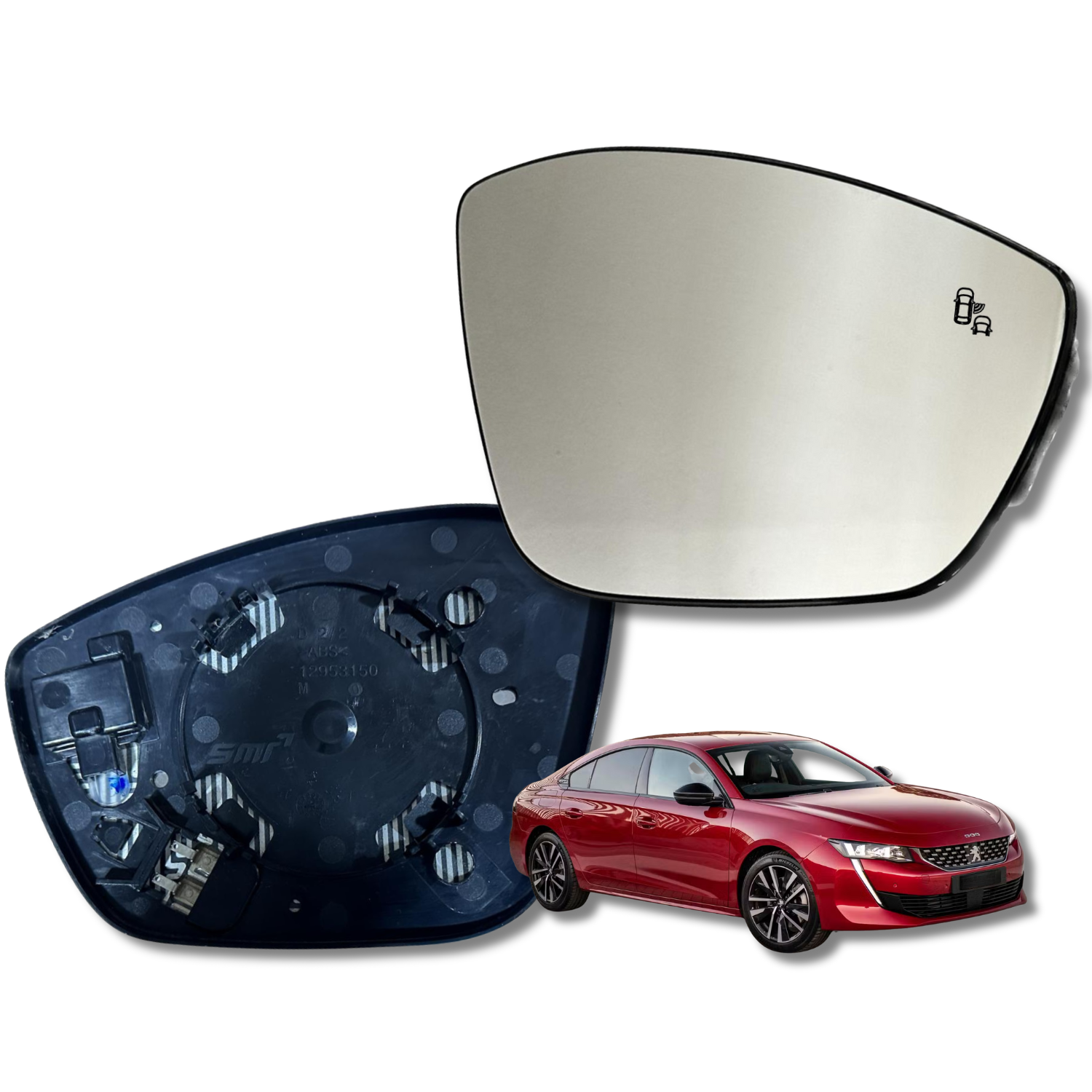 Peugeot 508 2018-2025 Luneta espejo retrovisor Original